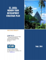 St. Lucia Medium Term Development Strategic Plan